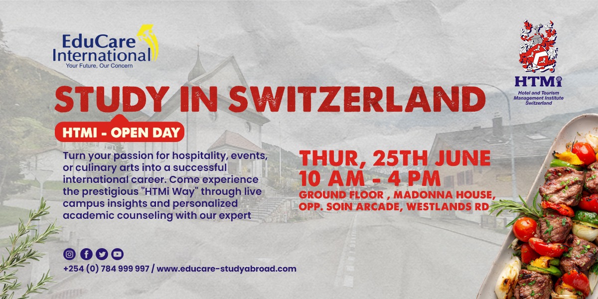 HTMI Switzerland Open Day – Meet the Experts & Start Your Swiss Education Journey