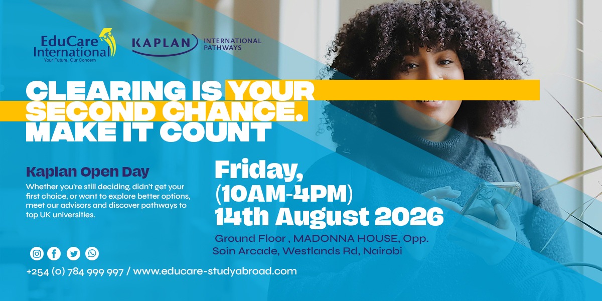 Kaplan Clearing Open Day