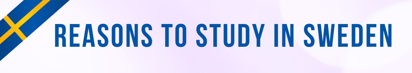 Top Reasons To Study in Sweden